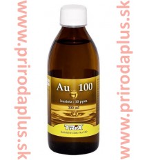 Koloidné zlato - Au100 - 300 ml - 10 ppm 